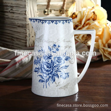 1200CC New Bone China Elegant Hot Water Jug